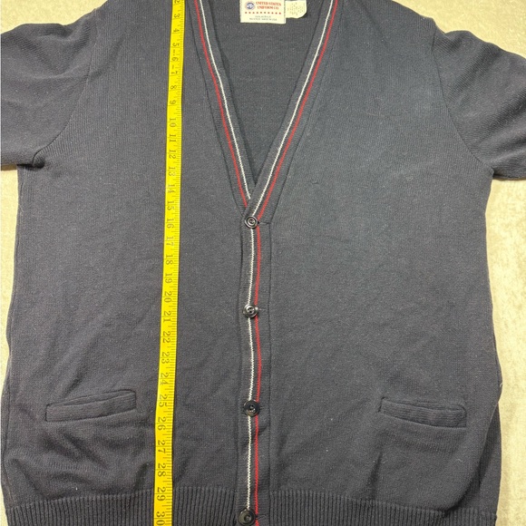 Vintage USPS Approved Cardigan – Made in USA - Picture 5 of 5